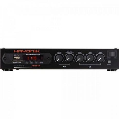 Amplificador PRO 510 Gongo Hayonik Menor preço em Amplificador PRO 510 Gongo Hayonik