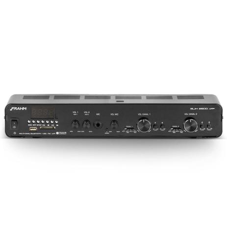 Amplificador Receiver Frahm Slim 2500 App G2 Bluetooth Usb Menor preço em Amplificador Receiver Frahm Slim 2500 App G2 Bluetooth Usb