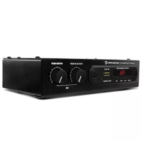 Amplificador Receiver Hayonik Usb Bluetooth SD Radio FM Menor preço em Amplificador Receiver Hayonik Usb Bluetooth SD Radio FM