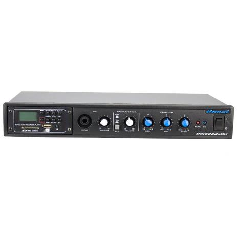 Amplificador Som Ambiente 60W até 12 Caixas c/ USB / Bluetooth / Equalizador - OM 2000 SL BT Oneal Menor preço em Amplificador Som Ambiente 60W até 12 Caixas c/ USB / Bluetooth / Equalizador - OM 2000 SL BT Oneal