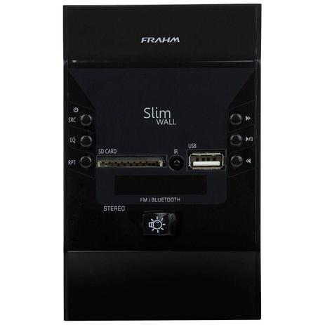 Amplificador Som Ambiente 60W até 4 Caixas c/ USB / Bluetooth - SLIM WALL Frahm Menor preço em Amplificador Som Ambiente 60W até 4 Caixas c/ USB / Bluetooth - SLIM WALL Frahm