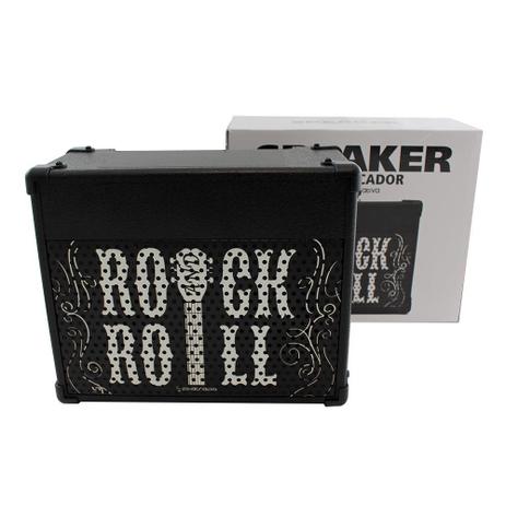 Amplificador / Speaker por Indução s/ Fio 5W - Caixa de Som Rockn Roll - Zona criativa é boa?