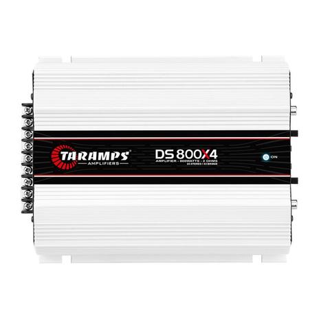 Amplificador taramps ds800x4 2r class d v2 Menor preço em Amplificador taramps ds800x4 2r class d v2