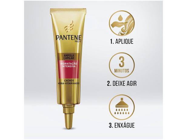Ampola Pantene Pro-V Cachos Hidra-Vitaminados - 15ml 3 Unidades