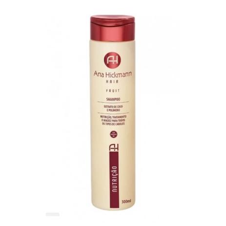 Ana Hickmann Hair Fruit Nutrição Shampoo 300ml Menor preço em Ana Hickmann Hair Fruit Nutrição Shampoo 300ml
