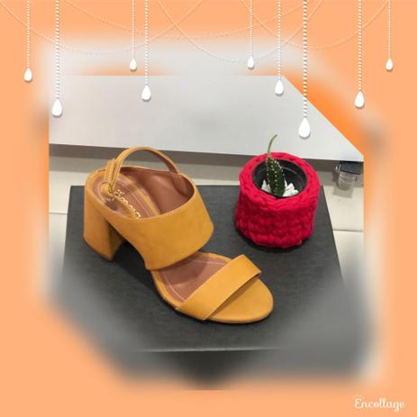 Anabela salto bloco TAM 36 - Amora - Sandália Feminina - Magazine Luiza