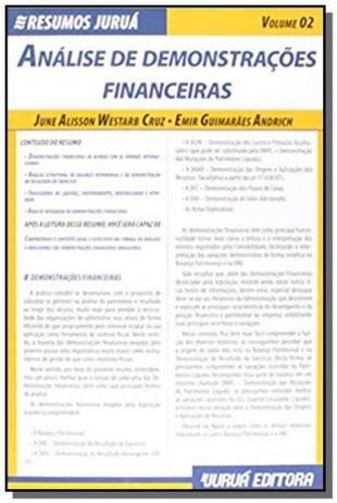 Analise de demonstracoes financeiras - vol.2 - col - Jurua Menor preço em Analise de demonstracoes financeiras - vol.2 - col - Jurua