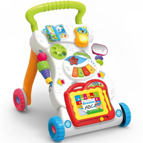 Andador Atividades Musical - Buba toys Menor preço em Andador Atividades Musical - Buba toys