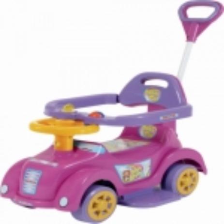 Andador Baby Car Rosa com Empurrador Biemme é boa?