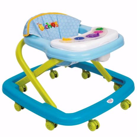 Andador bebê azul 1001 magic toys Menor preço em Andador bebê azul 1001 magic toys