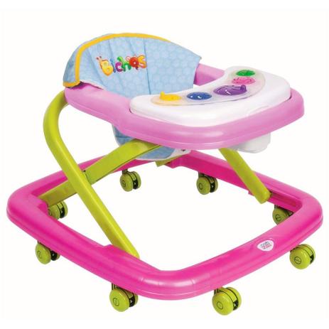 Andador bebe rosa 1002 magic toys Menor preço em Andador bebe rosa 1002 magic toys