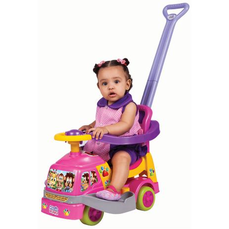 Andador de Bebês Bichos Com Aro Rosa 1017 - Magic Toys Menor preço em Andador de Bebês Bichos Com Aro Rosa 1017 - Magic Toys