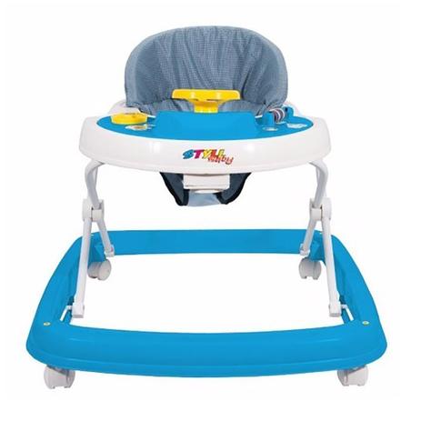 Andador Infantil Bebê Styll Baby Azul Menor preço em Andador Infantil Bebê Styll Baby Azul