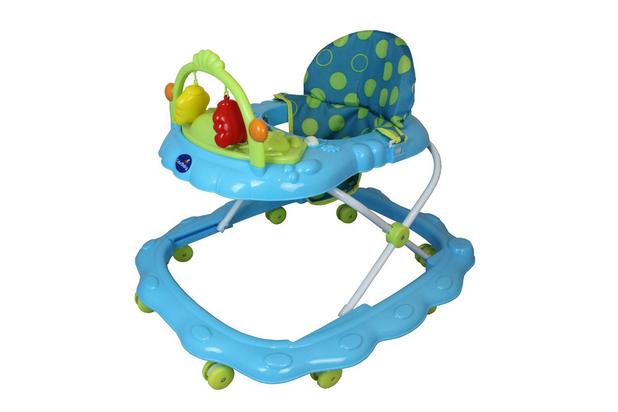 Andador Infantil Musical Com Móbile Hoop - Azul - Color baby Menor preço em Andador Infantil Musical Com Móbile Hoop - Azul - Color baby