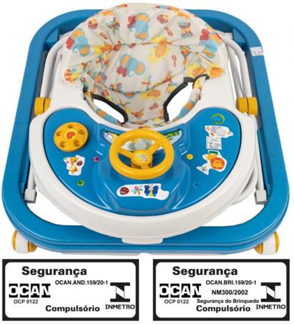 Andador Infantil Musical Soft Way Styll Baby Azul - STILL BABY Menor preço em Andador Infantil Musical Soft Way Styll Baby Azul - STILL BABY