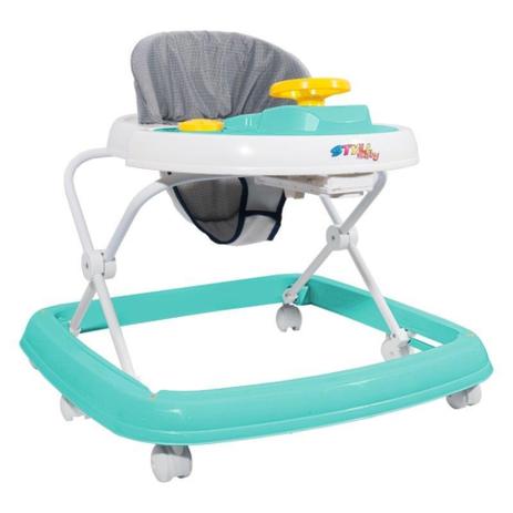 Andador Infantil Styll Baby Musical Verde Sonoro Menor preço em Andador Infantil Styll Baby Musical Verde Sonoro