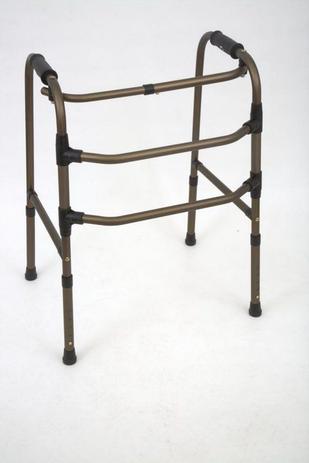 Andador p/ Adulto/ Idoso 3 Barras Articulado em Alumínio Bronze - Dobrável da Sequencial Menor preço em Andador p/ Adulto/ Idoso 3 Barras Articulado em Alumínio Bronze - Dobrável da Sequencial