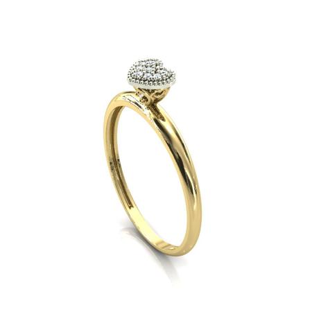 Anel Chuveiro Coração Copinho Em Ouro 18K - Pontochic é ruim? Anel Chuveiro Coração Copinho Em Ouro 18K - Pontochic é boa?