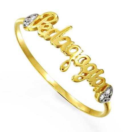 Anel de Formatura em Ouro 18KL750 - (Pedagogia) - AN14369 - Casa das alianças é ruim? Anel de Formatura em Ouro 18KL750 - (Pedagogia) - AN14369 - Casa das alianças é boa?