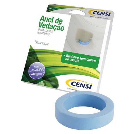 Anel de vedação para bacia sanitária 7480 azul Censi Menor preço em Anel de vedação para bacia sanitária 7480 azul Censi