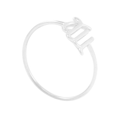 Anel em Ouro Branco 18K Signo Virgem - AU5170 - Bruna tessaro Menor preço em Anel em Ouro Branco 18K Signo Virgem - AU5170 - Bruna tessaro