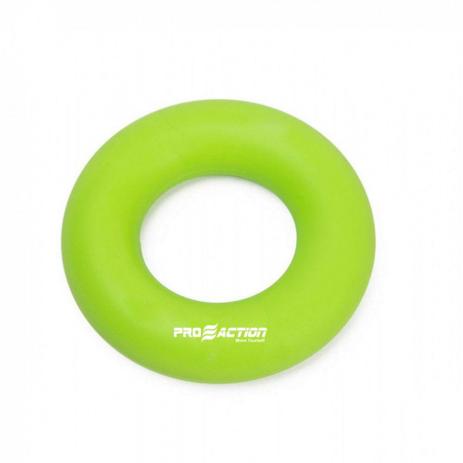 Anel Exercitador de Maos e Dedos em Silicone Resistencia de 18 Kg Verde Proaction Menor preço em Anel Exercitador de Maos e Dedos em Silicone Resistencia de 18 Kg Verde Proaction