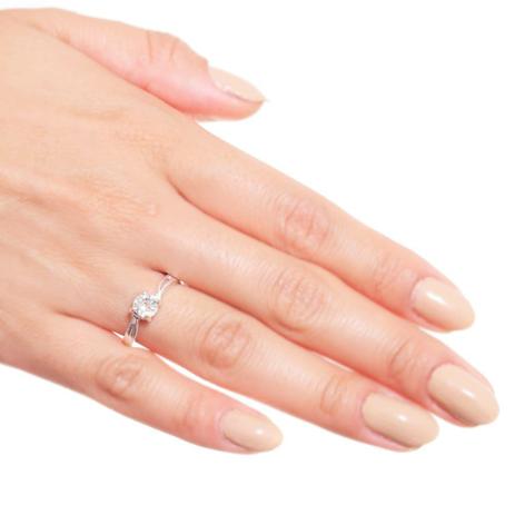 Anel Feminino Solitário Vazado Zircônia 5,5mm Prata Original - Gabriela costa semi jóias Menor preço em Anel Feminino Solitário Vazado Zircônia 5,5mm Prata Original - Gabriela costa semi jóias