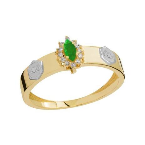 Anel Formatura Enfermagem Feminino Ouro 18k Com Zircônias - cod.10661 - Retran joias Menor preço em Anel Formatura Enfermagem Feminino Ouro 18k Com Zircônias - cod.10661 - Retran joias