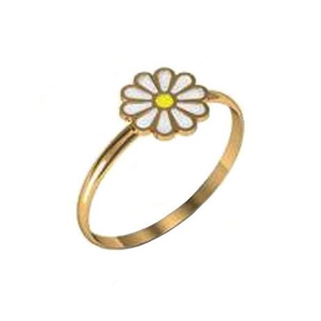 Anel Infantil Flor Ouro 18k - Retran joias Menor preço em Anel Infantil Flor Ouro 18k - Retran joias