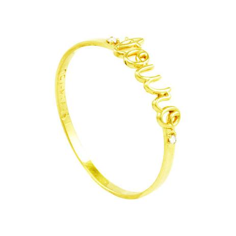 Anel Ouro 18K Touro com Diamante - AU2345 - Bruna tessaro é boa?