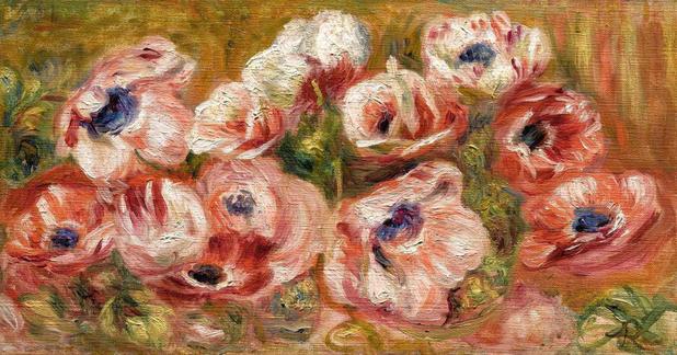Anêmonas - Pierre-Auguste Renoir - Tela 60x95 Para Quadro - Santhatela é boa?