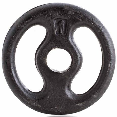 Anilha de Ferro Pintada 1Kg AX Esportes Menor preço em Anilha de Ferro Pintada 1Kg AX Esportes