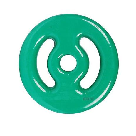 Anilha Emborrachada - Verde - 3 Kg - Sepo - pesos Menor preço em Anilha Emborrachada - Verde - 3 Kg - Sepo - pesos