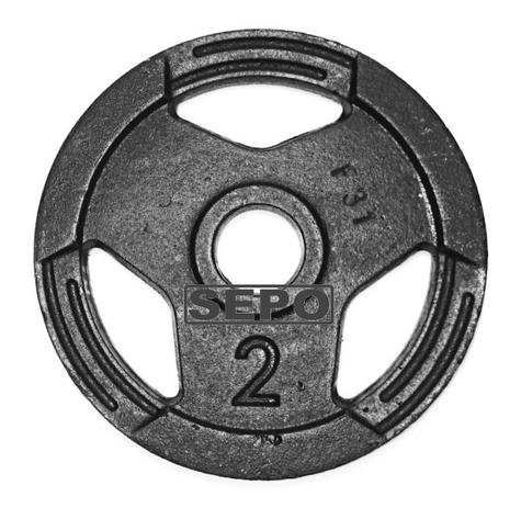 Anilha Sport Luxo - 2 Kg - Sepo - pesos Menor preço em Anilha Sport Luxo - 2 Kg - Sepo - pesos