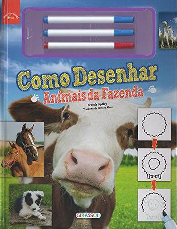 Animais da fazenda: Col. Como desenhar - Girassol Menor preço em Animais da fazenda: Col. Como desenhar - Girassol