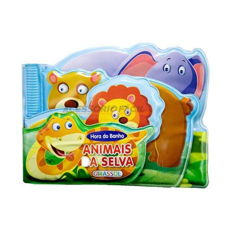 Animais da Selva - Livro de Banho Menor preço em Animais da Selva - Livro de Banho