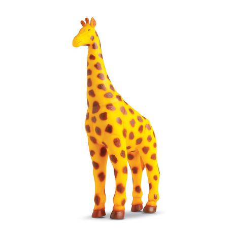 Animal Girafa Safari 27cm Bee Toys Brinquedos Beetoys Bonecos Magazine Luiza