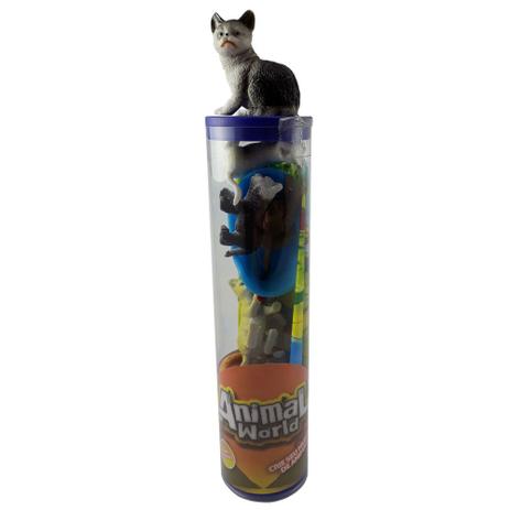 Animal World Kit Mix Animais da Natureza - Gatos - Buba Menor preço em Animal World Kit Mix Animais da Natureza - Gatos - Buba