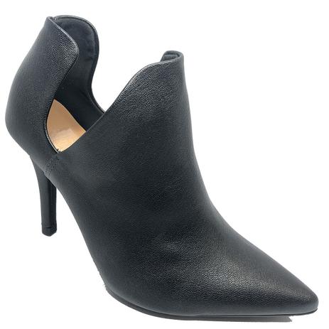 ankle boot preta salto fino