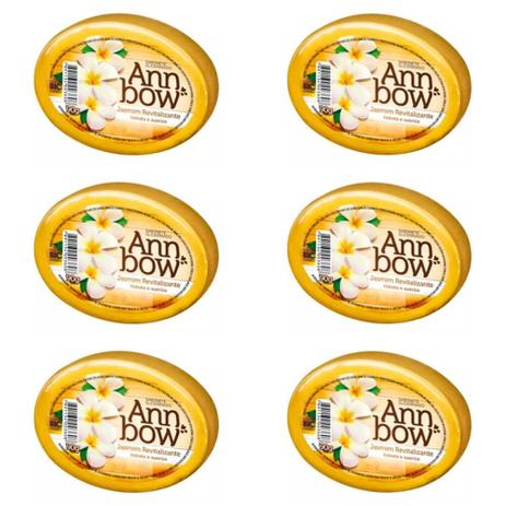 Ann Bow Jasmim Sabonete Glicerina 90g (Kit C/06) Menor preço em Ann Bow Jasmim Sabonete Glicerina 90g (Kit C/06)