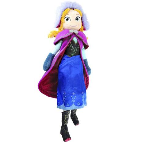 Anna Pelúcia Frozen 50cm - Long Jump LJP14135 Menor preço em Anna Pelúcia Frozen 50cm - Long Jump LJP14135