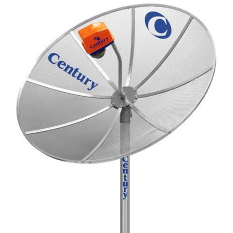Antena Century 1.70m Multiponto sem Receptor 17 - Prata Menor preço em Antena Century 1.70m Multiponto sem Receptor 17 - Prata