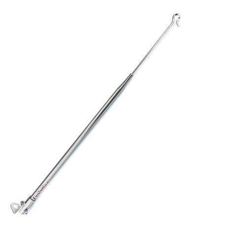 Antena Corta Pipa Retratil Retrovisor Cromado - Evolution Menor preço em Antena Corta Pipa Retratil Retrovisor Cromado - Evolution
