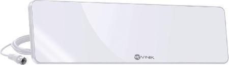 Antena digital interna para tv ultra slim uhf/vhf/hdtv hds30w branca Vinik Menor preço em Antena digital interna para tv ultra slim uhf/vhf/hdtv hds30w branca Vinik