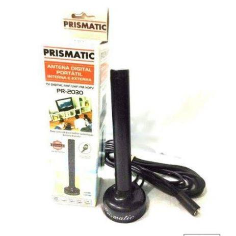 Antena Digital Portátil Interna E Externa - Prismatic Menor preço em Antena Digital Portátil Interna E Externa - Prismatic