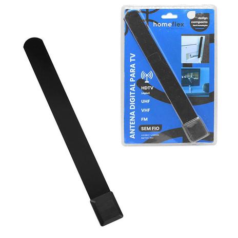 Antena Digital Sem Fio Interna Para TV Full HDTV - HomeFlex Menor preço em Antena Digital Sem Fio Interna Para TV Full HDTV - HomeFlex
