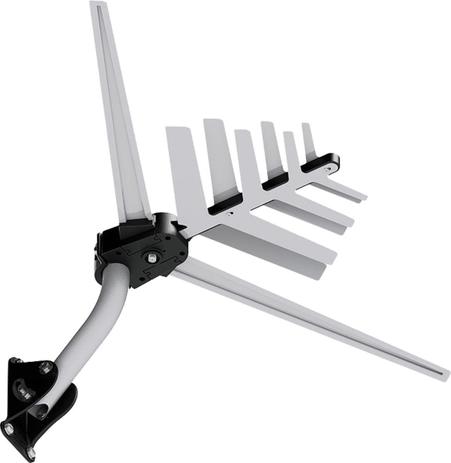Antena externa de tv 4 em 1 dtv-2000 vhf/uhf/fm/hdtv com cabo - Aquario Menor preço em Antena externa de tv 4 em 1 dtv-2000 vhf/uhf/fm/hdtv com cabo - Aquario