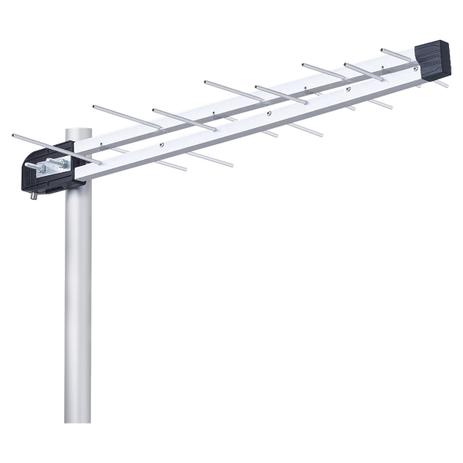 Antena externa log periódica uhf hdtv 8 elementos coletiva 11dbi lu-8c - Aquario Menor preço em Antena externa log periódica uhf hdtv 8 elementos coletiva 11dbi lu-8c - Aquario