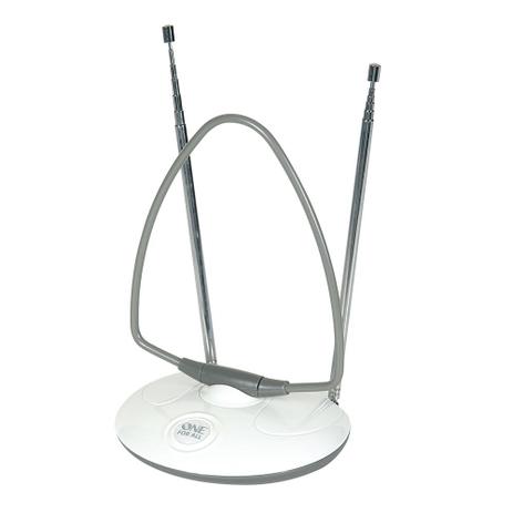 Antena interna análogica e digital VHF/UHF para TV e Rádio - One for all Menor preço em Antena interna análogica e digital VHF/UHF para TV e Rádio - One for all