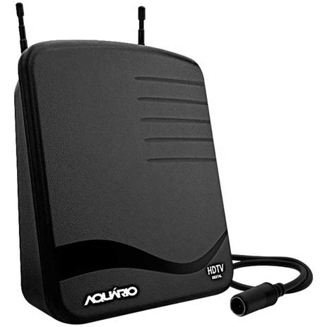 Antena Interna p/ TV VHF / FM / UHF / HDTV - DTV 1100 Aquário - Aquario Menor preço em Antena Interna p/ TV VHF / FM / UHF / HDTV - DTV 1100 Aquário - Aquario